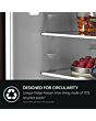 AEG NSC6L185ES 50/50 Low Frost Fridge Freezer 54.6cm