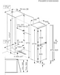 AEG NSC6L185ES 50/50 Low Frost Fridge Freezer 54.6cm