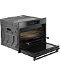 ASKO OCM64BSH 45cm Built-In Oven Microwave Black Steel