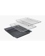Bosch HQA534BS3B 59.4cm Built In Electric Single Oven - Stainless Steel