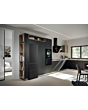 Haier HTR3518ENMTK 60/40 Fridge Freezer Black