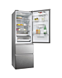 Haier HTW5618EWMG 60/40 Silver Fridge Freezer