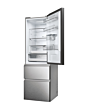 Haier HTW5618EWMG 60/40 Silver Fridge Freezer