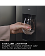 Haier HTW5618EWMG 60/40 Silver Fridge Freezer