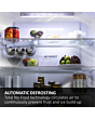 Haier HTW5618EWMG 60/40 Silver Fridge Freezer