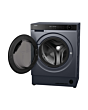 Haier HWB100B14858GUUK 10kg 1400 Spin Washer Graphite