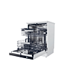 Haier XF 5C7M0W-80 White Dishwasher 15 Place Settings