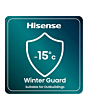 Hisense FUV124D4AWE 101L Under Counter Freezer
