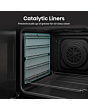 Hisense HDCEC5C10B Double Oven Electric Cooker 50cm Black