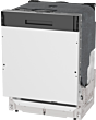 Hisense HV663A60UK Dishwasher 16 Place Settings A Rated
