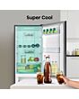 Hisense RB327N4BBE 55cm 50/50 Total No Frost Fridge Freezer - Black Steel