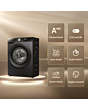 Hisense WF3S1043BB3 10.5kg 1400 Spin Steam Wash Black
