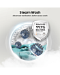 Hisense WF3S1043BB3 10.5kg 1400 Spin Steam Wash Black