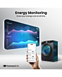 Hisense WF3S1043BB3 10.5kg 1400 Spin Steam Wash Black