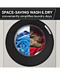 Hoover HGWD 485S8C-80 8kg Washer Dryer White 1400rpm