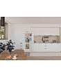 Hoover HOBBML18EK Built-in 54cm Fridge Freezer White