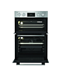 Hotpoint DIH10DIX 59.4cm Built-in Electric Double Oven Silver