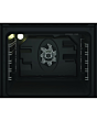 Hotpoint DIH10DIX 59.4cm Built-in Electric Double Oven Silver