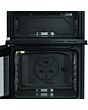 Hotpoint HDG6GDCB1 60cm Double Oven Gas Cooker Black