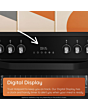 Hotpoint HDG6GDCB1 60cm Double Oven Gas Cooker Black