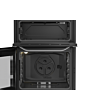 Hotpoint HDG6GDCX 60cm Double Oven Gas Cooker Stainless Steel
