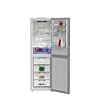 Hotpoint 66.1cm Dual No Frost Fridge Freezer Pet Inox
