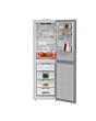 Hotpoint 66.1cm Dual No Frost Fridge Freezer Pet Inox