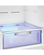 Hotpoint 66.1cm Dual No Frost Fridge Freezer Pet Inox