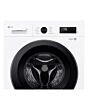 LG F4X1009NWK 9kg 1400 Spin Washing Machine - White