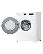 LG F4X1009NWK 9kg 1400 Spin Washing Machine - White