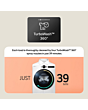 LG F4X5011TWB 11kg 1400 Spin Washing Machine - White