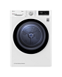 LG FDV709W 9kg Tumble Dryer White