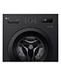 LG W4X1095NNK 9kg/5kg 1400 Spin Washer Dryer Gloss Black
