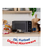 Russell Hobbs RHFM2365B 23L Flatbed Microwave Black