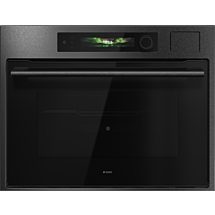 ASKO OCS64BSH 45cm Compact Oven with Steam Black Steel