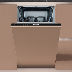 Hotpoint HP2ID10CS80UK Slimline Dishwasher, 10 Settings
