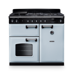 Rangemaster CL100DFP/CM1 Classic 100 Dual Fuel Range Cooker with Chrome Trim
