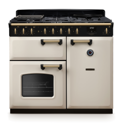 Rangemaster CLDL100DFP/AB Classic Deluxe 100 Dual Fuel Range Cooker