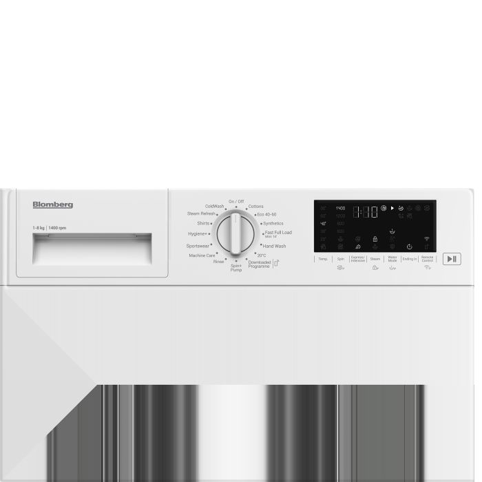Blomberg LWI284420  8kg 1400 Spin Integrated RecycledTub Washing Machine