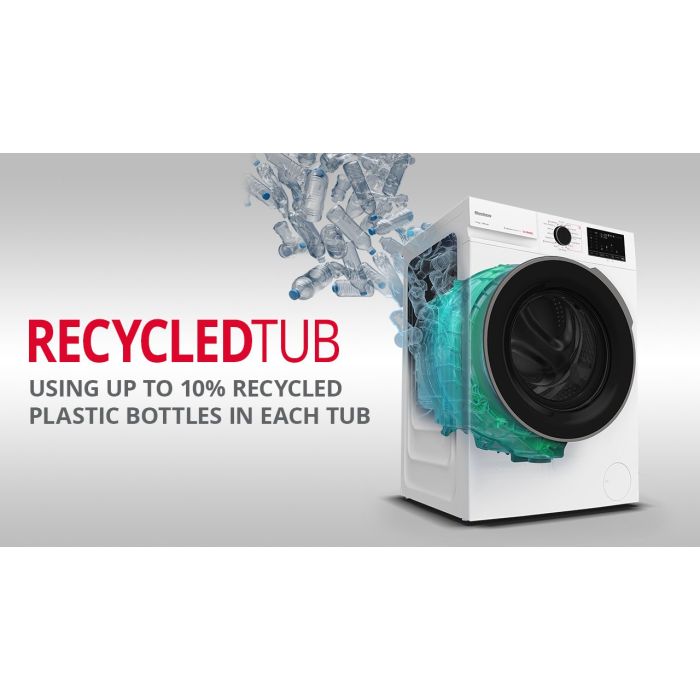 Blomberg LWI284420  8kg 1400 Spin Integrated RecycledTub Washing Machine