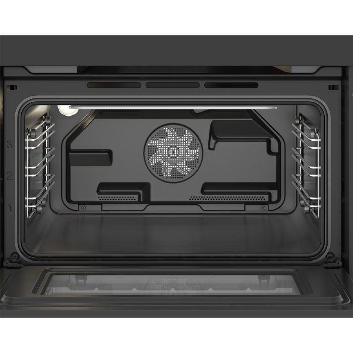 Blomberg ROKW8370B  59.4cm Built In Compact Microwave Oven - Black