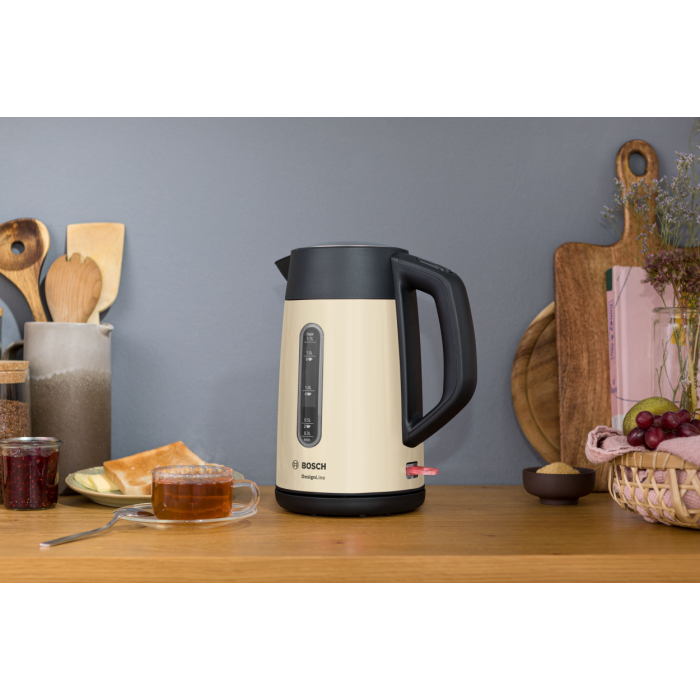 Bosch TWK4P437GB 1.7 Litre Traditional Kettle - Cream