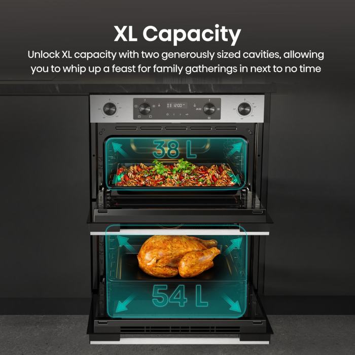 Hisense BUD714221CX Built Under Electric Double Oven