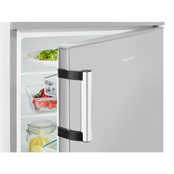 Hisense RL170D4BCE Silver Under Counter Fridge 133L