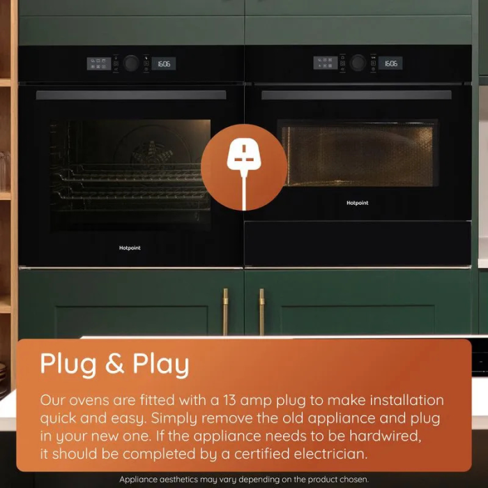 Hotpoint HOI68PT1SBUK Built-In Oven with Air Fry Option