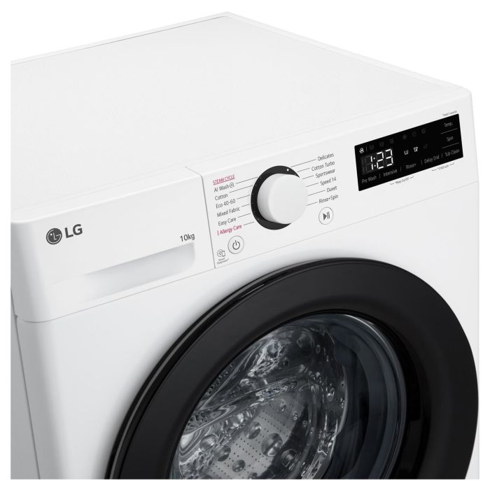LG F4Y510WBLN 10kg 1400 Spin Washing Machine - White