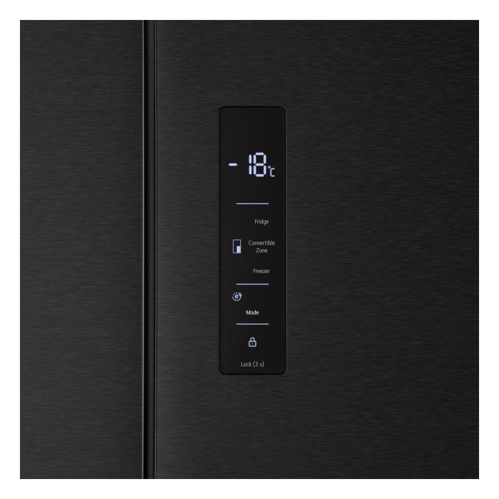 LG GMM42ABBEH Matte Black American Fridge Freezer