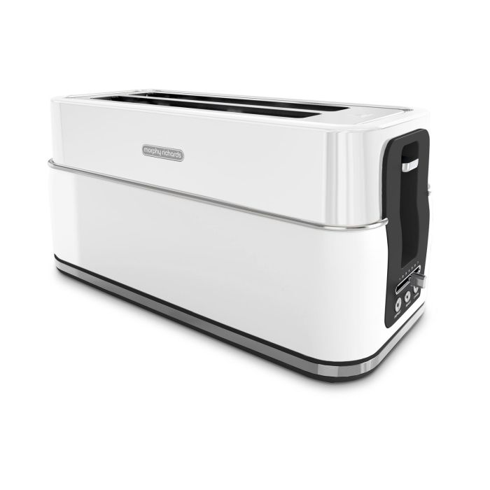 Morphy Richards 245704 Signature 4 Slice Toaster - Moonlight White