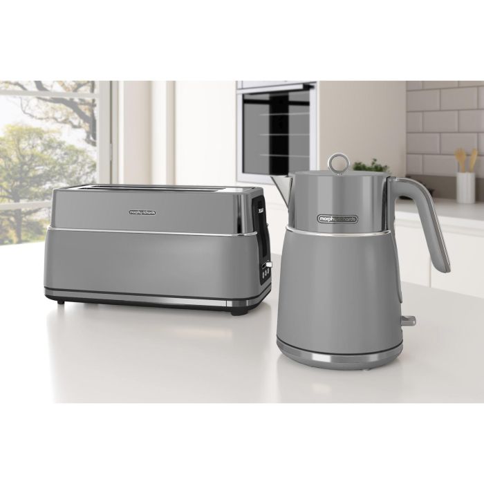 Morphy Richards 245705 Signature 4 Slice Toaster - Grey