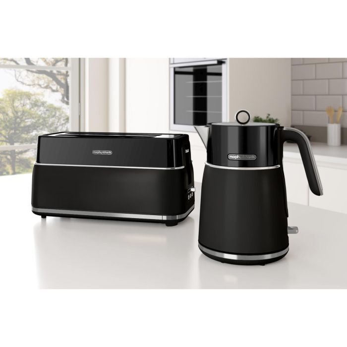Morphy Richards 245744 Signature 4 Slice Toaster - Black
